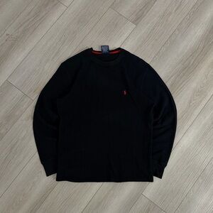 Black Polo Ralph Lauren long sleeve thermal